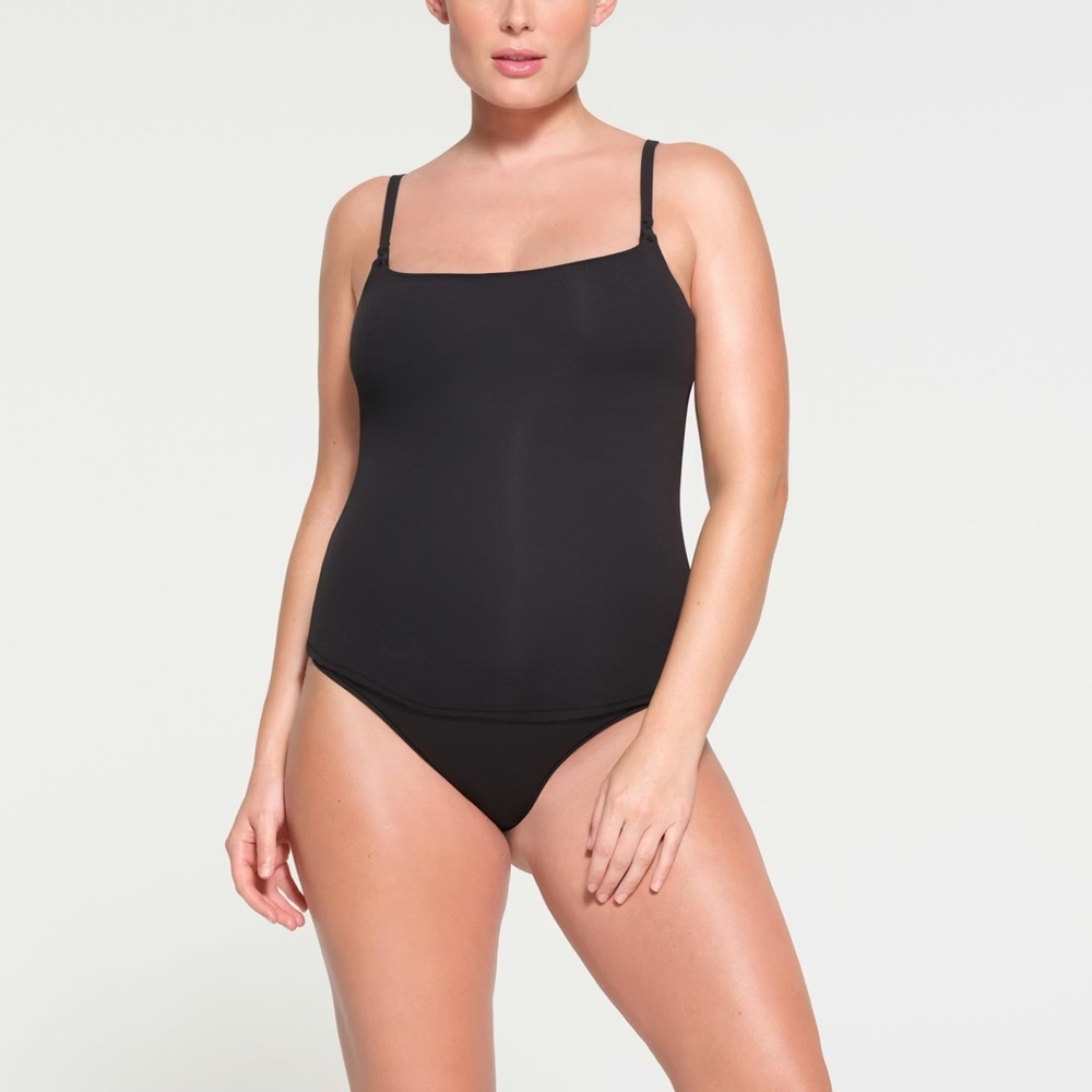 SKIMS | fits Everybody
MATERNITY NURSING TANK - Picture 2 of 11